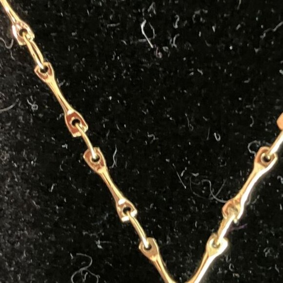 Handcrafted Gold-tone and -Silver-tone "Seasons" Necklace of Shimmering … - Picture 5 of 10